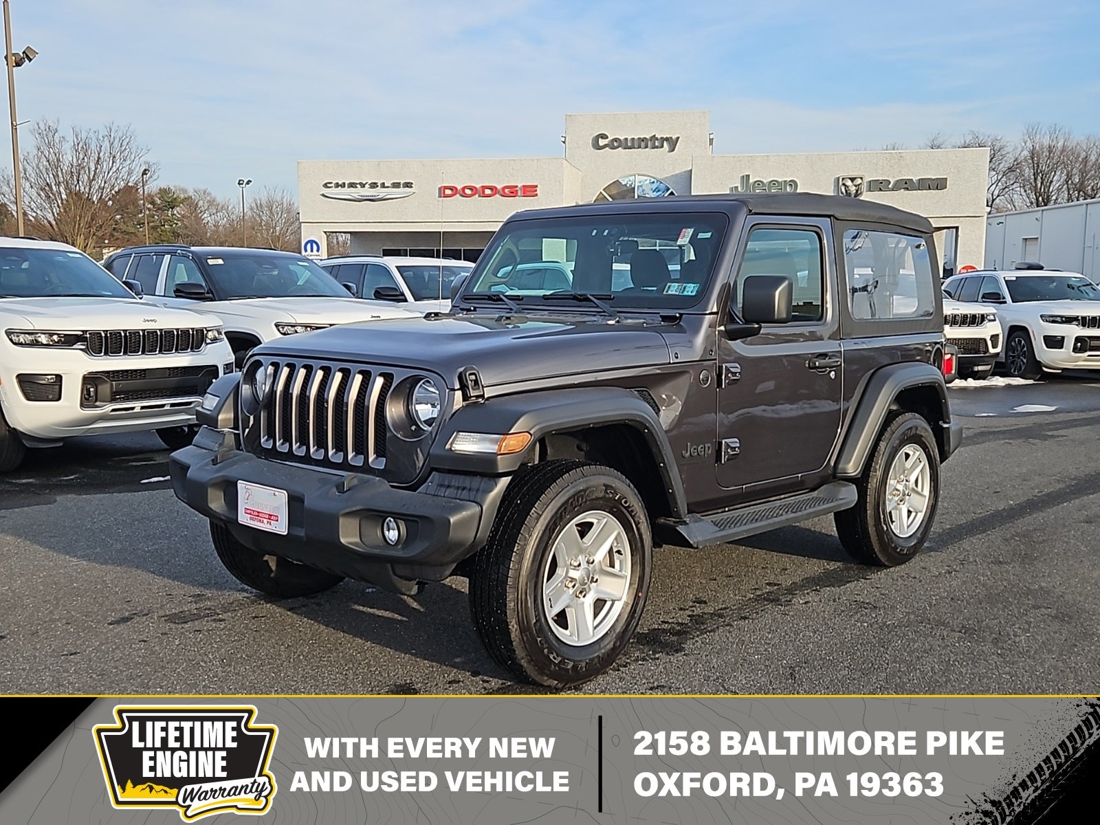 2023 Jeep Wrangler 2-Door Sport 4x4