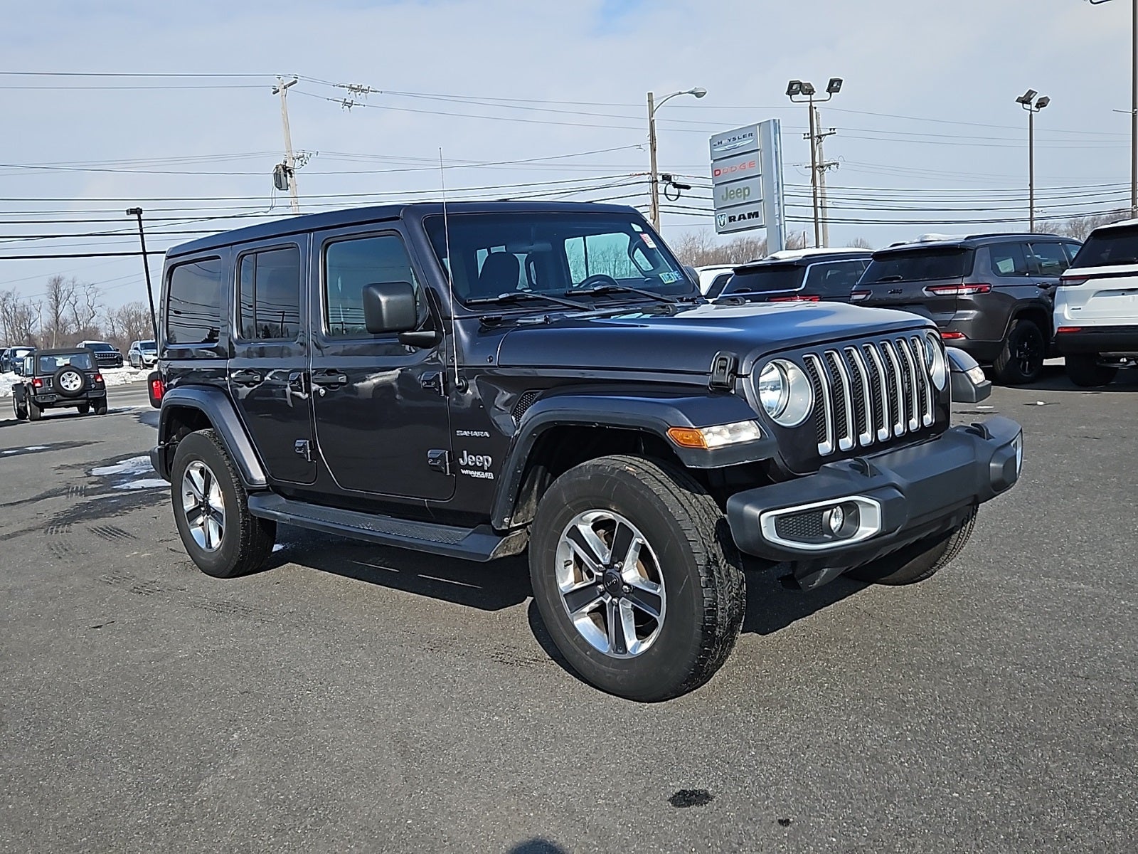 2020 Jeep Wrangler Unlimited Sahara 4X4