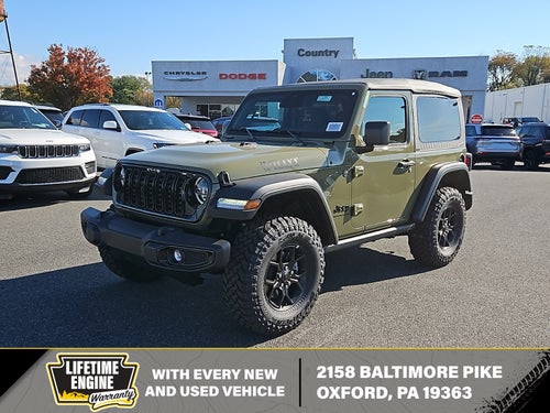 2026 Jeep Wrangler WRANGLER 2-DOOR WILLYS