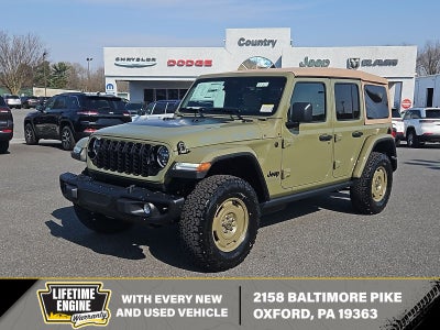 2026 Jeep Wrangler WRANGLER 4-DOOR WILLYS '41