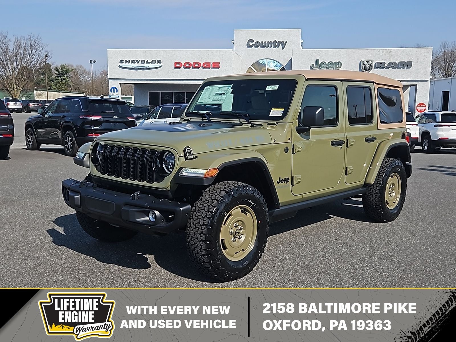 2026 Jeep Wrangler WRANGLER 4-DOOR WILLYS '41