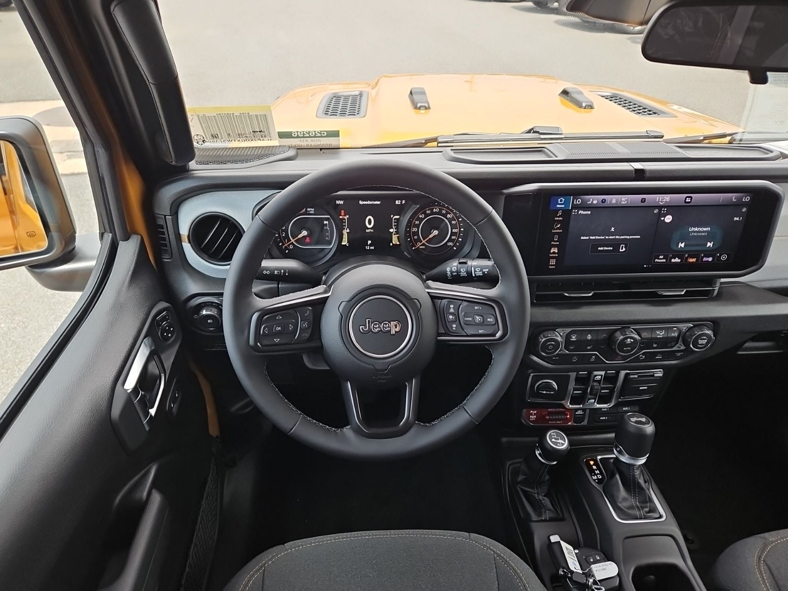 2026 Jeep Wrangler WRANGLER 4-DOOR WILLYS