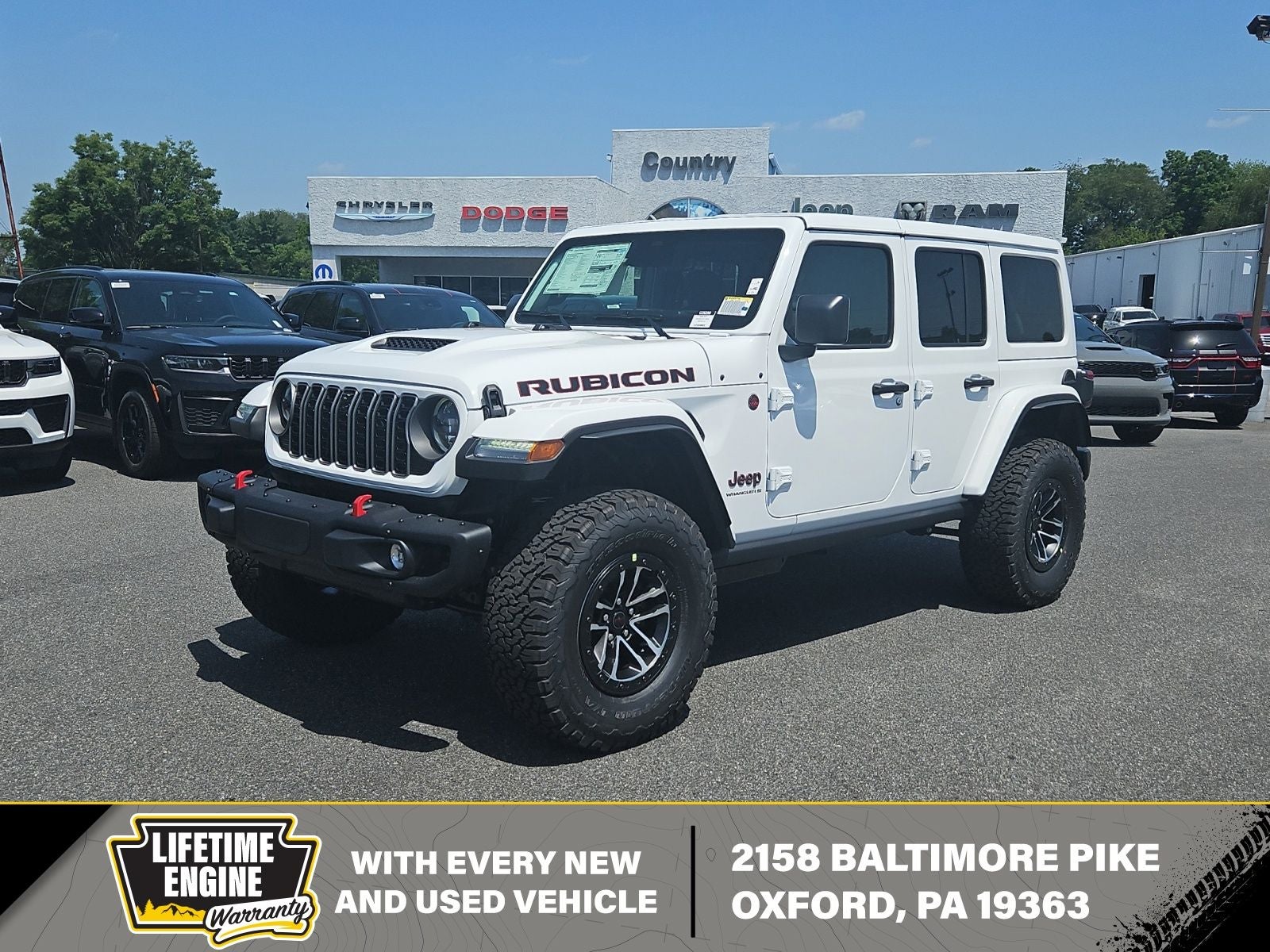2026 Jeep Wrangler WRANGLER 4-DOOR RUBICON X