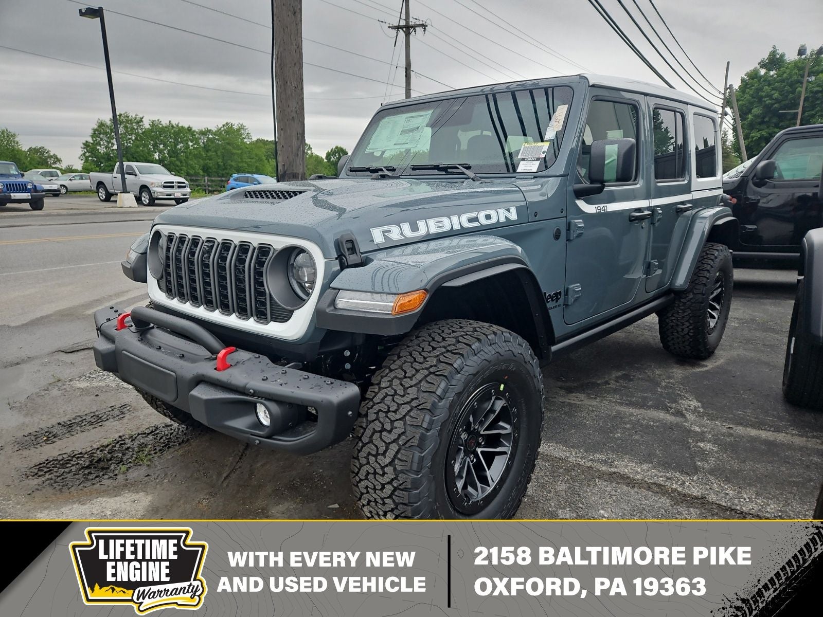 2026 Jeep Wrangler WRANGLER 4-DOOR RUBICON X