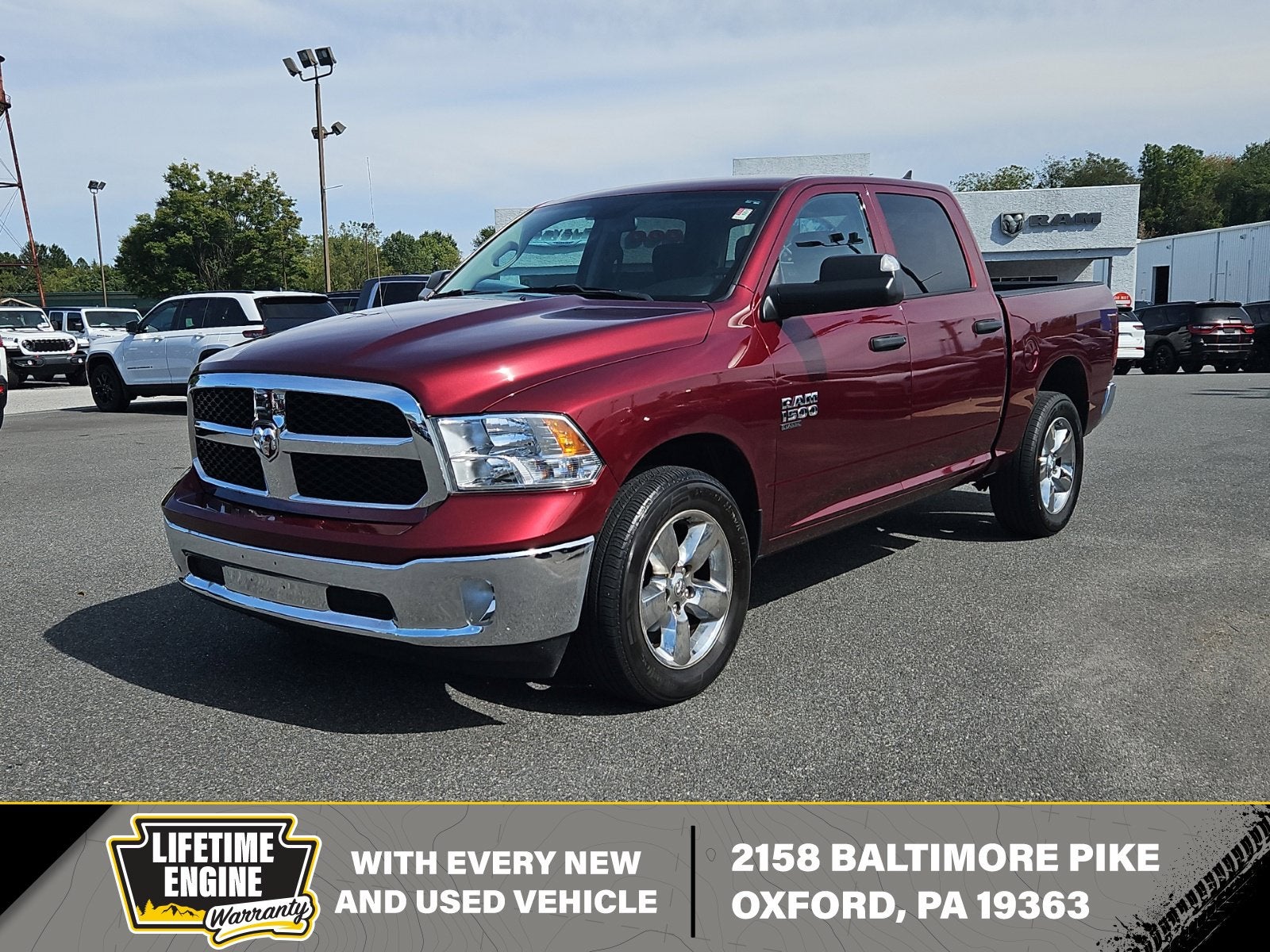 2024 RAM 1500 Classic Tradesman Crew Cab 4x4 5'7' Box