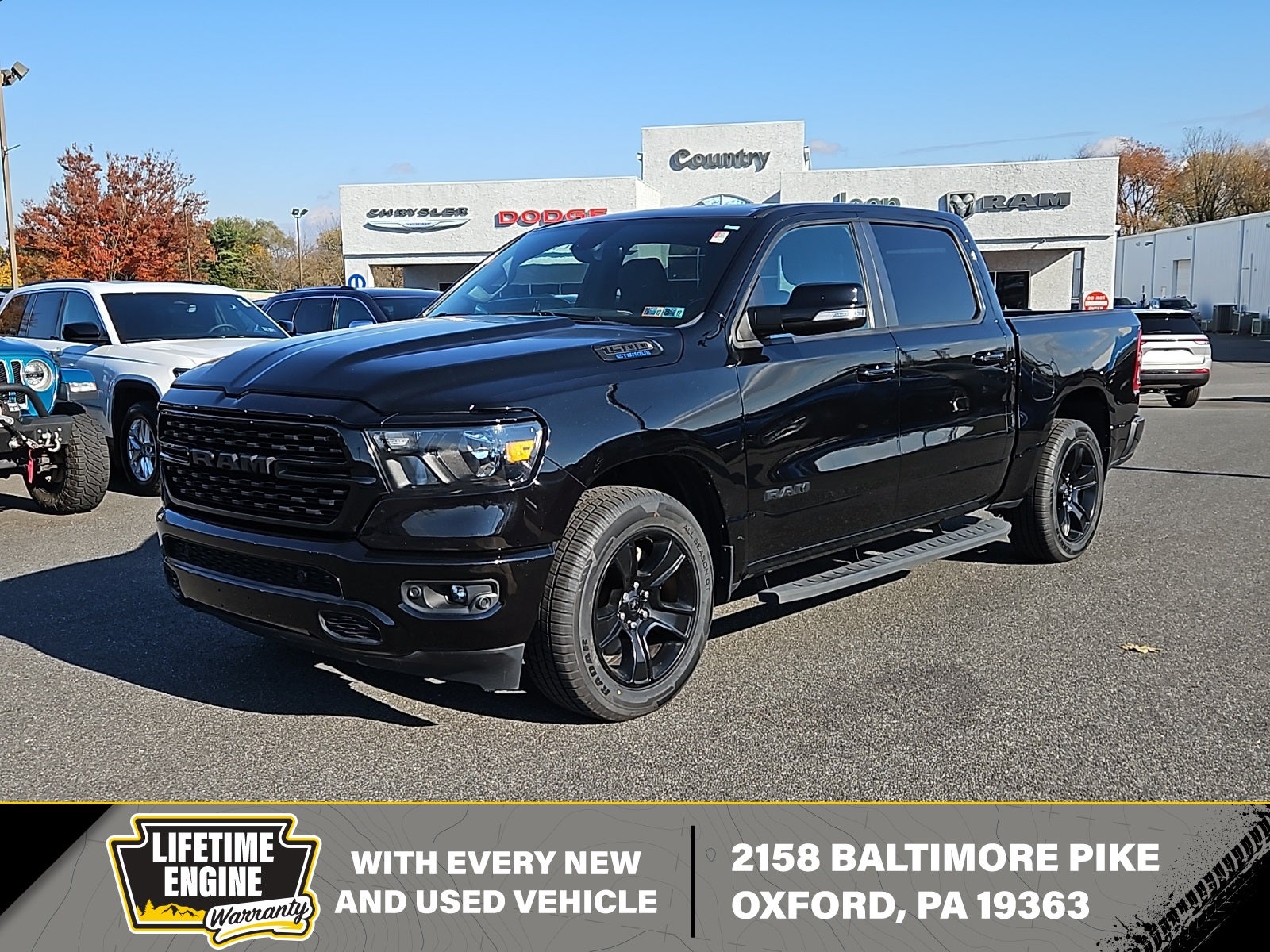 2022 RAM 1500 Big Horn Crew Cab 4x2 5'7' Box