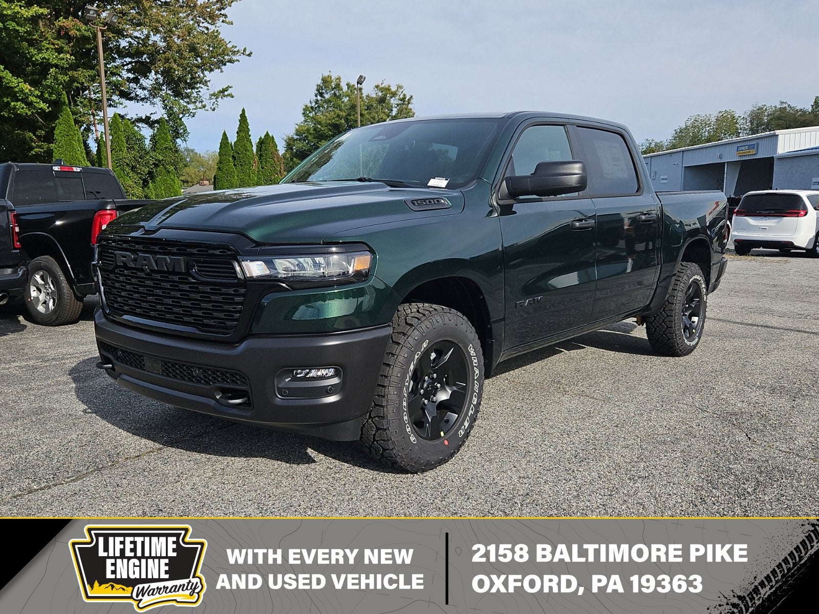 2027 RAM Ram 1500 RAM 1500 WARLOCK CREW CAB 4X4 5'7' BOX