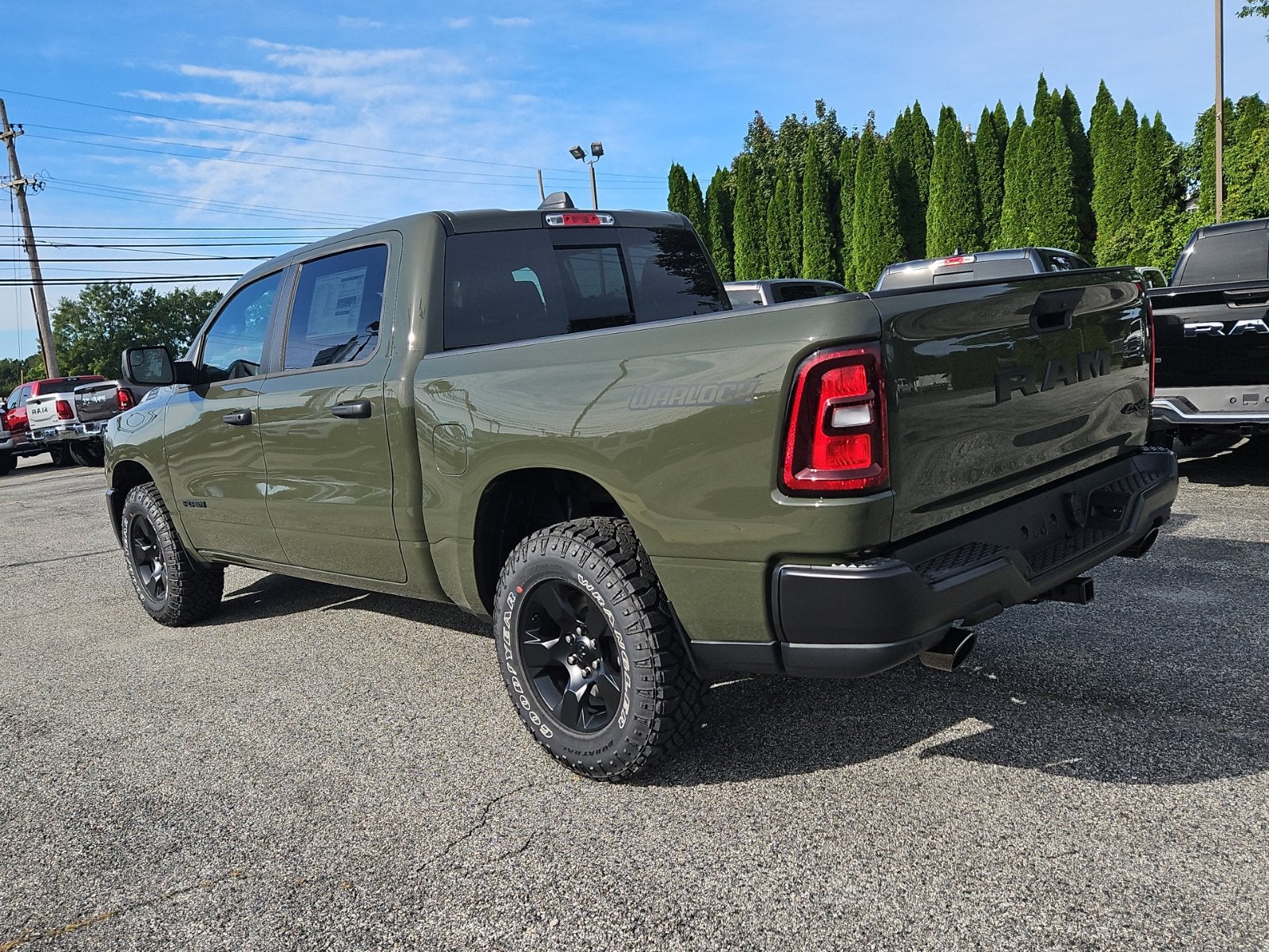2027 RAM Ram 1500 RAM 1500 WARLOCK CREW CAB 4X4 5'7' BOX