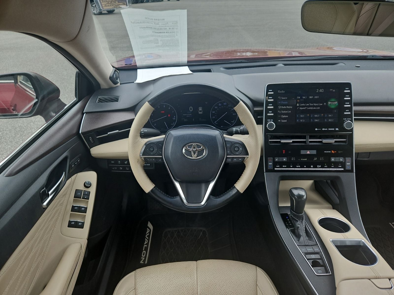 2019 Toyota Avalon Limited
